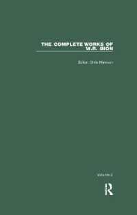 The Complete Works of W.R. Bion : Volume 2 (The Complete Works of W.R. Bion)