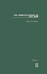 The Complete Works of W.R. Bion : Volume 11 (The Complete Works of W.R. Bion)