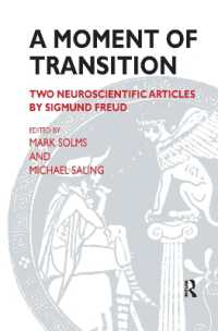 A Moment of Transition : Two Neuroscientific Articles by Sigmund Freud