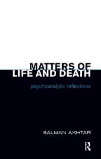 Matters of Life and Death : Psychoanalytic Reflections