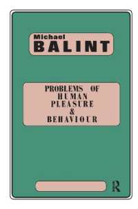 Problems of Human Pleasure and Behaviour