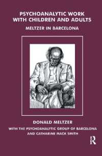 Psychoanalytic Work with Children and Adults : Meltzer in Barcelona