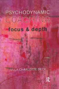 Psychodynamic Coaching : Focus and Depth