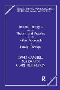 Second Thoughts on the Theory and Practice of the Milan Approach to Family Therapy (The Systemic Thinking and Practice Series)