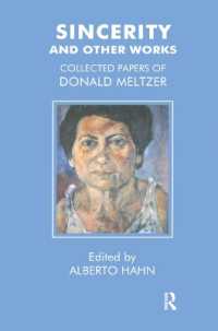 Sincerity and Other Works : Collected Papers of Donald Meltzer