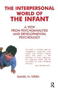 The Interpersonal World of the Infant : A View from Psychoanalysis and Developmental Psychology