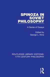 Spinoza in Soviet Philosophy : A Series of Essays (Routledge Library Editions: 17th Century Philosophy)