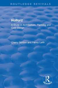 Holford : A Study in Architecture, Planning and Civic Design (Routledge Revivals)