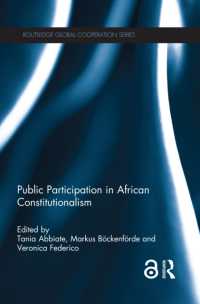 Public Participation in African Constitutionalism (Routledge Global Cooperation Series)