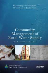Community Management of Rural Water Supply : Case Studies of Success from India (Earthscan Studies in Water Resource Management)