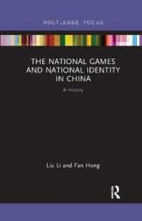 The National Games and National Identity in China : A History (Routledge Focus on Sport, Culture and Society)