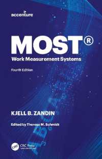 生産性向上プログラムMOSTの原理と活用（第４版）<br>MOST® Work Measurement Systems （4TH）