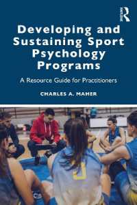 Developing and Sustaining Sport Psychology Programs : A Resource Guide for Practitioners