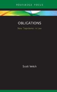 Obligations : New Trajectories in Law (New Trajectories in Law)