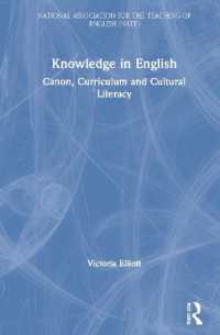 Knowledge in English : Canon, Curriculum and Cultural Literacy (National Association for the Teaching of English Nate)