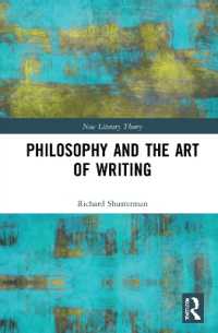 Philosophy and the Art of Writing (New Literary Theory)