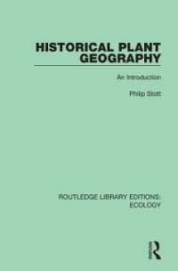Historical Plant Geography : An Introduction (Routledge Library Editions: Ecology)