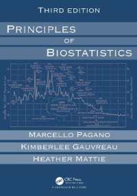 生物統計学の原理（テキスト・第３版）<br>Principles of Biostatistics （3RD）