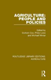 Agriculture: People and Policies (Routledge Library Editions: Agriculture)