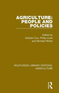 Agriculture: People and Policies (Routledge Library Editions: Agriculture)
