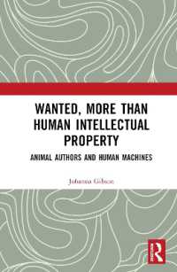 動物の創造性と人間の知的所有権の限界<br>Wanted, More than Human Intellectual Property : Animal Authors and Human Machines