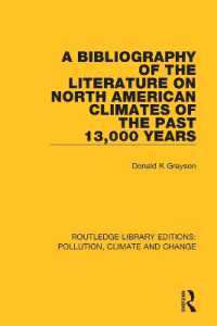 A Bibliography of the Literature on North American Climates of the Past 13,000 Years (Routledge Library Editions: Pollution, Climate and Change)