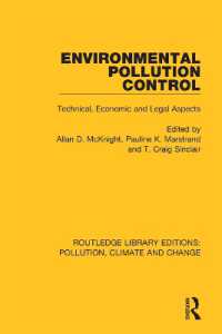 Environmental Pollution Control : Technical, Economic and Legal Aspects (Routledge Library Editions: Pollution, Climate and Change)