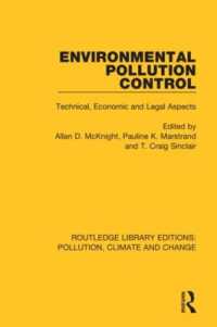 Environmental Pollution Control : Technical, Economic and Legal Aspects (Routledge Library Editions: Pollution, Climate and Change)