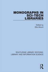 Monographs in Sci-Tech Libraries (Routledge Library Editions: Library and Information Science)