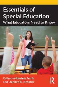 特殊教育の基礎<br>Essentials of Special Education : What Educators Need to Know