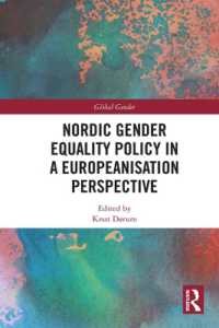Nordic Gender Equality Policy in a Europeanisation Perspective (Global Gender)