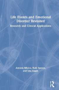 Life Events and Emotional Disorder Revisited : Research and Clinical Applications