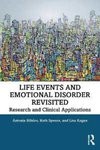 Life Events and Emotional Disorder Revisited : Research and Clinical Applications