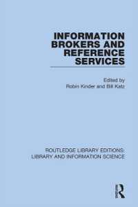 Information Brokers and Reference Services (Routledge Library Editions: Library and Information Science)