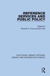 Reference Services and Public Policy (Routledge Library Editions: Library and Information Science)