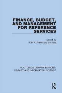 Finance, Budget, and Management for Reference Services (Routledge Library Editions: Library and Information Science)