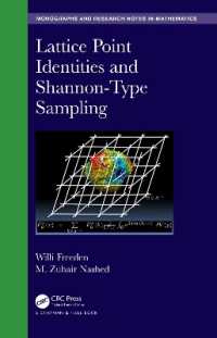 Lattice Point Identities and Shannon-Type Sampling (Chapman & Hall/crc Monographs and Research Notes in Mathematics)