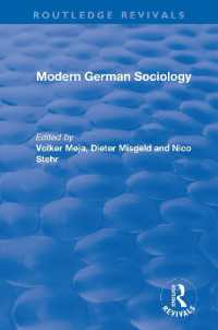 Modern German Sociology (Routledge Revivals)