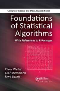 Foundations of Statistical Algorithms : With References to R Packages (Chapman & Hall/crc Computer Science & Data Analysis)