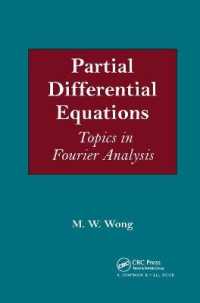 Partial Differential Equations : Topics in Fourier Analysis -- Paperback / softback