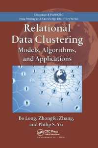 Relational Data Clustering : Models, Algorithms, and Applications