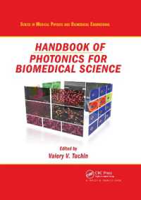 Handbook of Photonics for Biomedical Science (Series in Medical Physics and Biomedical Engineering)