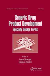 Generic Drug Product Development : Specialty Dosage Forms