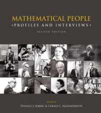 Mathematical People : Profiles and Interviews （2 New）