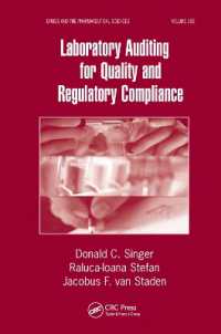 Laboratory Auditing for Quality and Regulatory Compliance