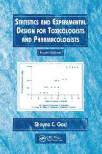 Statistics and Experimental Design for Toxicologists and Pharmacologists （4TH）