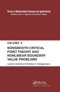 Nonsmooth Critical Point Theory and Nonlinear Boundary Value Problems (Mathematical Analysis and Applications)