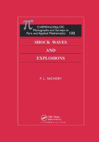 Shock Waves & Explosions (Monographs and Surveys in Pure and Applied Mathematics)