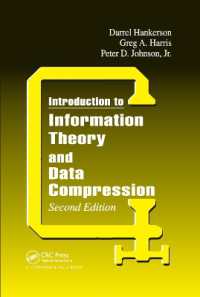 Introduction to Information Theory and Data Compression (Applied Mathematics) （2ND）
