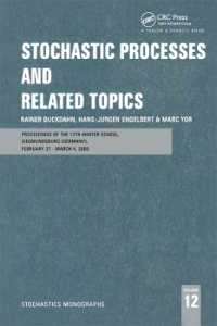 Stochastic Processes and Related Topics : Proceedings of the 12th Winter School, Siegmundsburg (Germany), February 27-March 4, 2000